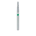 Round End Taper Chamfer Diamond Bur, 1.6mm Ø, Coarse, FG - 856G-016-FG - Avtec Dental
