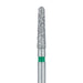 Round End Taper Chamfer Diamond Bur, 1.8mm Ø, Coarse, FG - 856G-018-FG - Avtec Dental