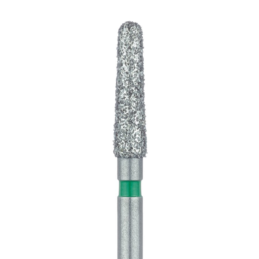 856 Bur Round End Taper Chamfer Diamond Bur, 2.1mm Ø, Coarse, FG - 856G-021-FG ...