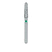 Round End Taper Chamfer Diamond Bur, 2.1mm Ø, Coarse, FG - 856G-021-FG - Avtec Dental