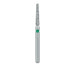 Single-Use Diamond Bur, Sterile, 25 Pack, 1.4mm Ø, Tapered, Round End, 8mm Working Length, Coarse, FG - 1114.8C - Avtec Dental