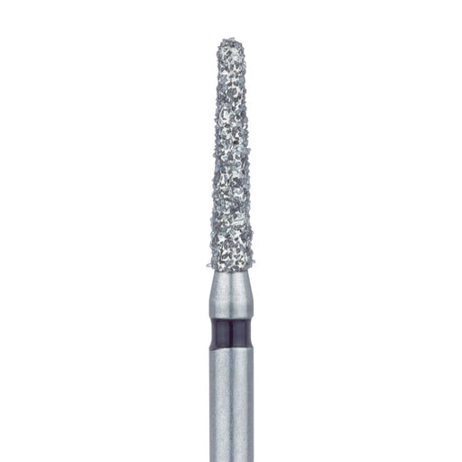 Round End Taper Chamfer Diamond Bur, 1.6mm Ø, Super Coarse, FG - 856H-016-FG - Avtec Dental