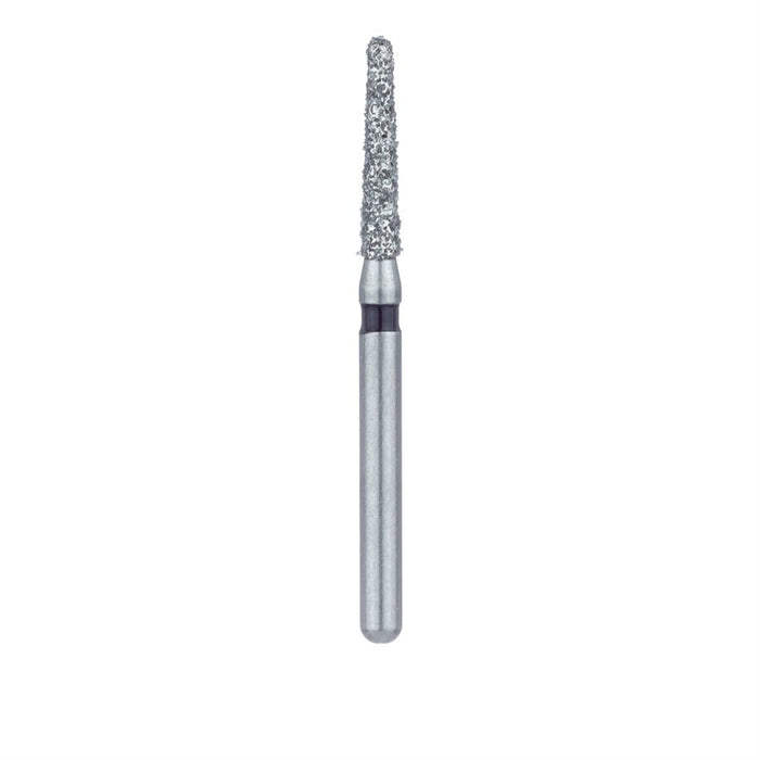 Round End Taper Chamfer Diamond Bur, 1.6mm Ø, Super Coarse, FG - 856H-016-FG - Avtec Dental