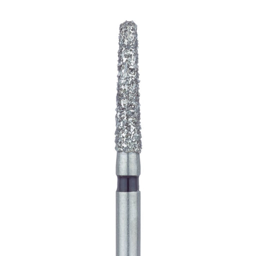 Round End Taper Chamfer Diamond Bur, 1.8mm Ø, Super Coarse, FG - 856H-018-FG - Avtec Dental