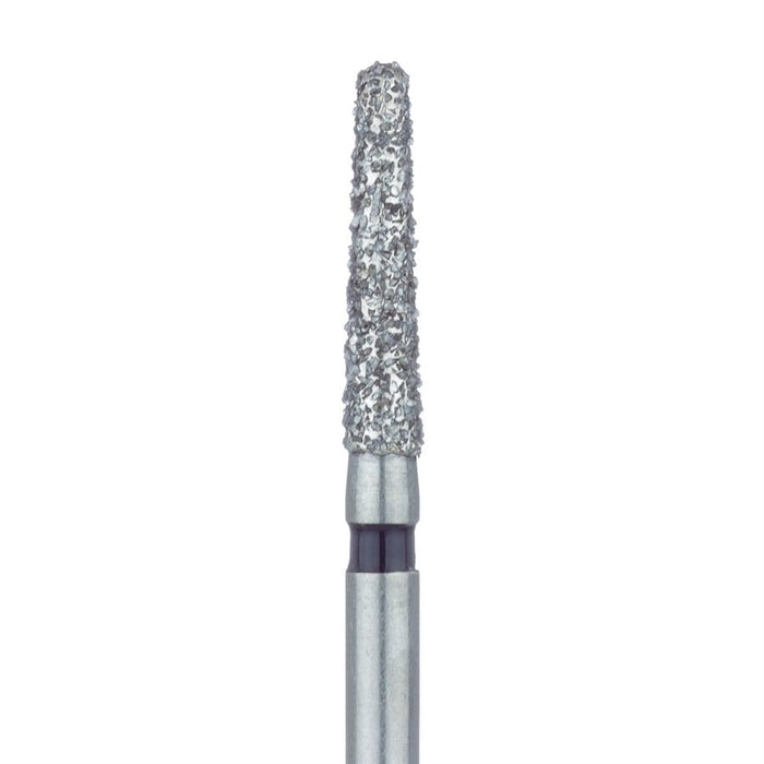 Round End Taper Chamfer Diamond Bur, 1.8mm Ø, Super Coarse, FG - 856H-018-FG - Avtec Dental