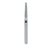Single-Use Diamond Bur, Sterile, 25 Pack, 1.6mm Ø, Tapered, Round End, 7mm Working Length, Super Coarse, FG - 1116.7C - Avtec Dental