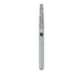 Single-Use Diamond Bur, Sterile, 25 Pack, 1.8mm Ø, Tapered, Round End, 7mm Working Length, Super Coarse, FG - 1118.7C - Avtec Dental