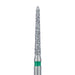 Safe End Diamond Bur Round End Taper, 1.4mm Ø, Coarse, FG - 857G-014-FG - Avtec Dental