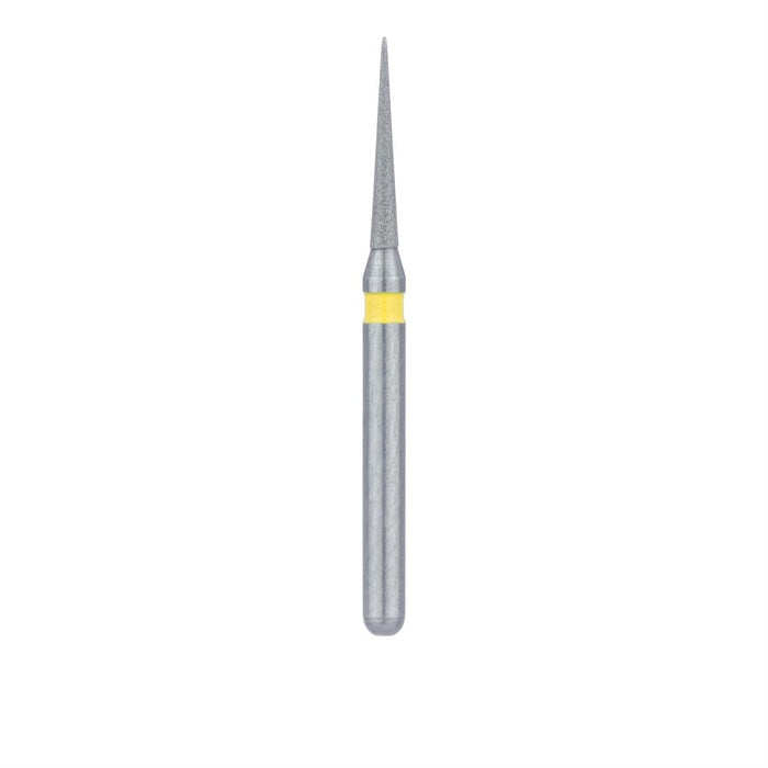 Needle Diamond Bur, Interproximal Reduction, 1mm Ø, Extra Fine, FG - 858C-010-FG - Avtec Dental