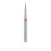 Needle Diamond Bur, Interproximal Reduction, 1.4mm Ø, Fine, FG - 858F-014-FG - Avtec Dental