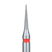 Needle Diamond Bur, Interproximal Reduction, 1.4mm Ø, Fine, RA - 858F-014-RA - Avtec Dental