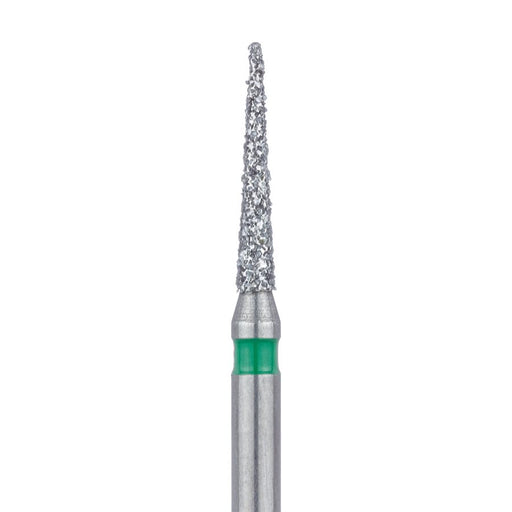 Needle Diamond Bur, Interproximal Reduction, 1.4mm Ø, Coarse, FG - 858G-014-FG - Avtec Dental