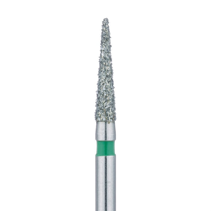 Needle Diamond Bur, Interproximal Reduction, 1.6mm Ø, Coarse, FG - 858G-016-FG - Avtec Dental