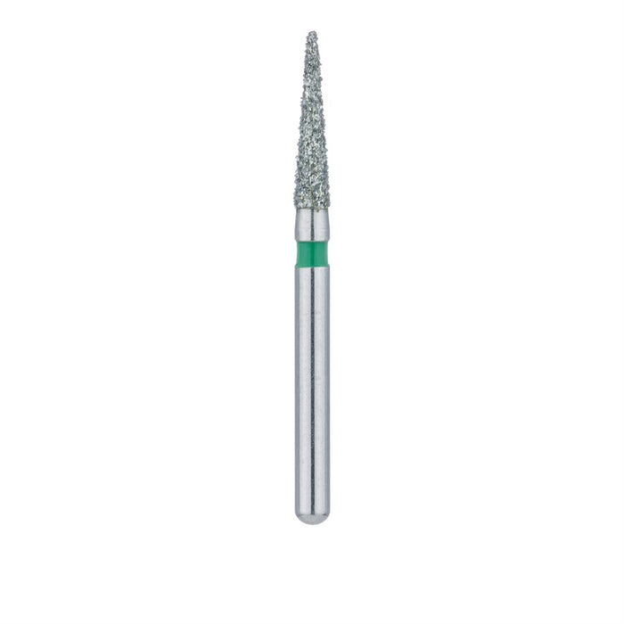 Needle Diamond Bur, Interproximal Reduction, 1.6mm Ø, Coarse, FG - 858G-016-FG - Avtec Dental