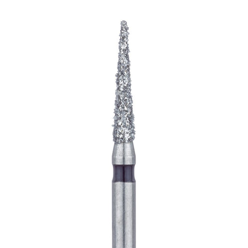 Needle Diamond Bur, Interproximal Reduction, 1.4mm Ø, Super Coarse, FG - 858H-014-FG - Avtec Dental