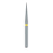 Single-Use Diamond Bur, Sterile, 25 Pack, 1.4mm Ø, Finishing, Needle, Tapered Point, 10mm Working Length, Extra Fine, FG - 3314.10VF - Avtec Dental