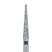 Long Needle Diamond Bur, Interproximal Reduction, 1.8mm Ø, Super Coarse, FG - 859H-018-FG - Avtec Dental