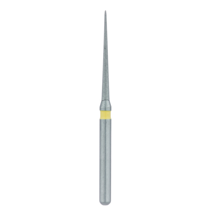 Long Needle Diamond Bur, Interproximal Reduction, 1.4mm Ø, Extra Fine, FG - 859LC-014-FG - Avtec Dental
