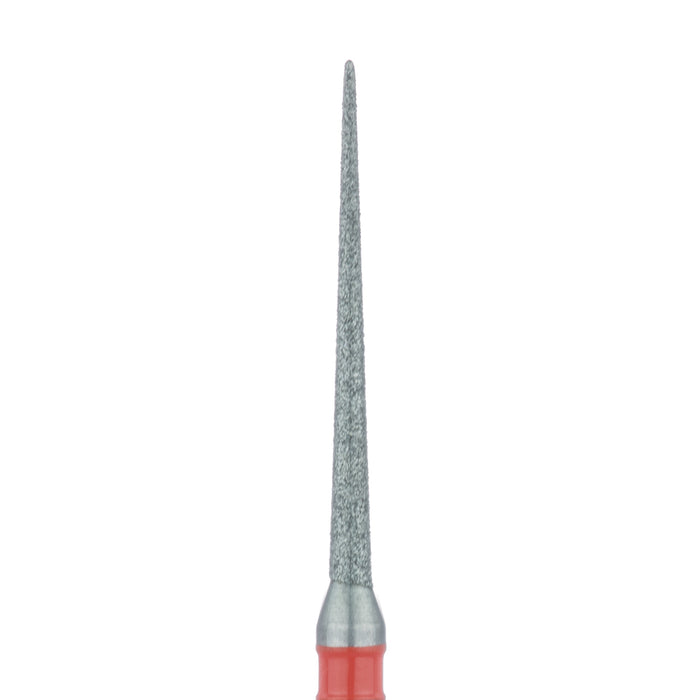 Long Needle Diamond Bur, Interproximal Reduction, 1.4mm Ø, Fine, FG - 859LF-014-FG - Avtec Dental