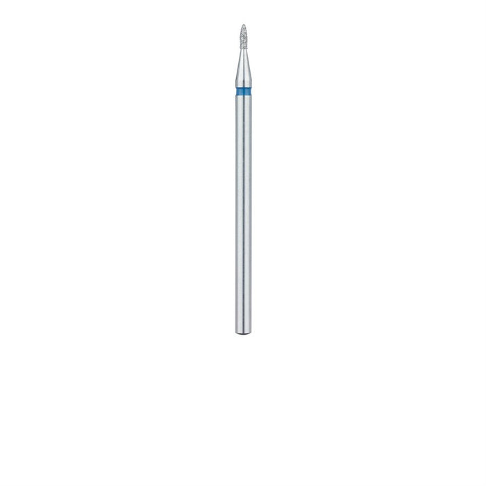 Short Flame Diamond Bur, 1mm Ø, Medium, HP - 860-010-HP - Avtec Dental