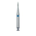 Short Flame Diamond Bur, 1mm Ø, Medium, RA - 860-010-RA - Avtec Dental