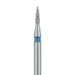 Short Flame Diamond Bur, 1mm Ø, Medium, FG - 860-010-FG - Avtec Dental