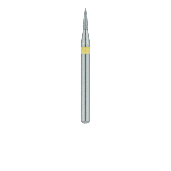 Short Flame Diamond Bur, 0.9mm Ø, Extra Fine, FG - 860C-009-FG - Avtec Dental