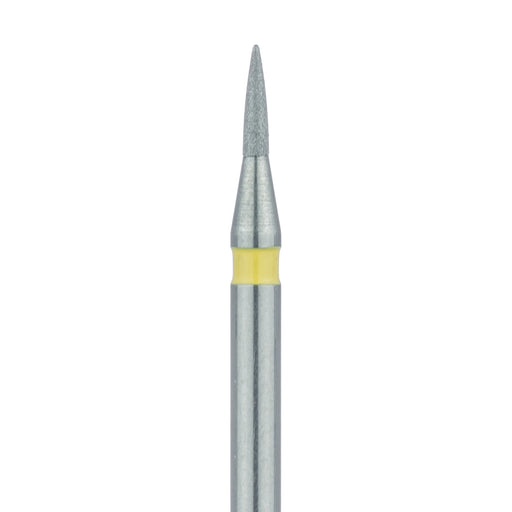 Short Flame Diamond Bur, 0.9mm Ø, Extra Fine, FG - 860C-009-FG - Avtec Dental