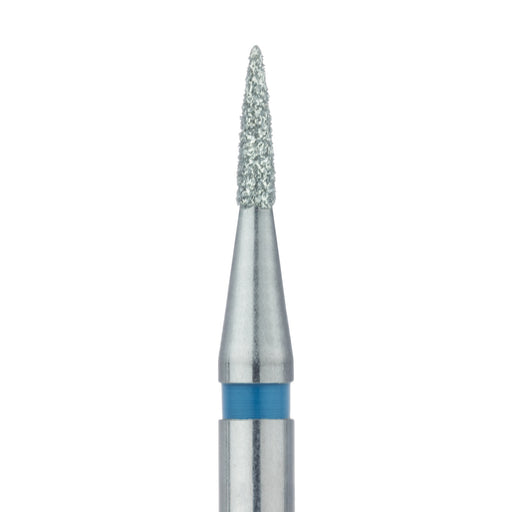 Flame Diamond Bur, 1.2mm Ø, Medium, RA - 861-012-RA - Avtec Dental