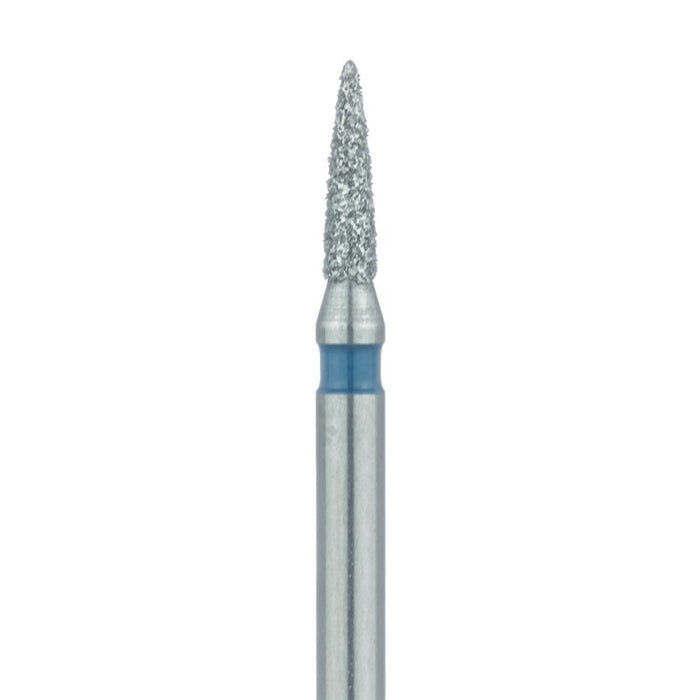 Flame Diamond Bur, 1.2mm Ø, Medium, HP - 861-012-HP - Avtec Dental