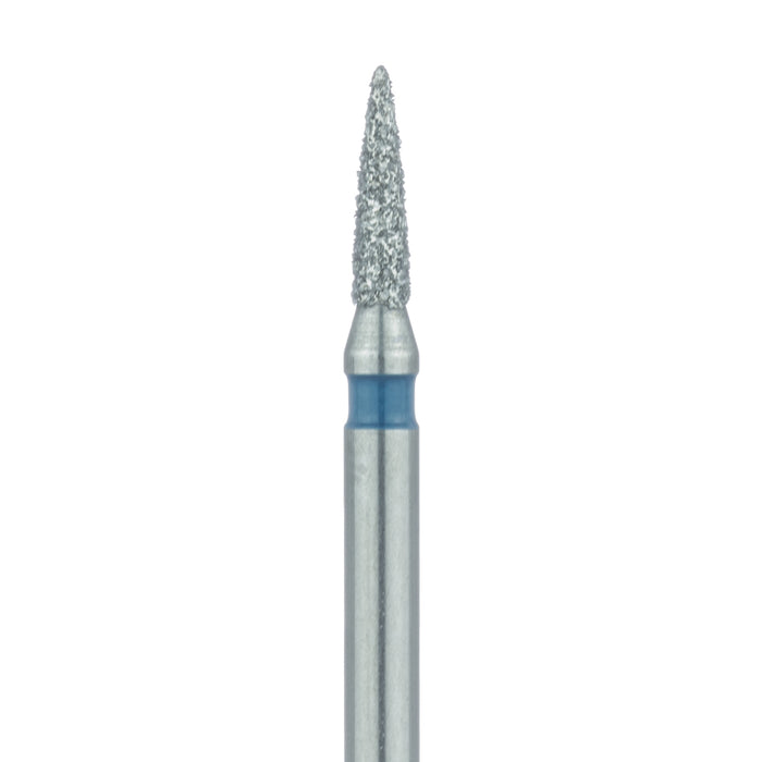 Flame Diamond Bur, 1.2mm Ø, Medium, FG -861-012-FG - Avtec Dental