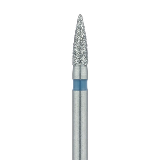 Flame Diamond Bur, 1.6mm Ø, Medium, HP - 861-016-HP - Avtec Dental
