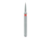 Flame Diamond Bur, 1mm Ø, Fine, FG - 861F-010-FG - Avtec Dental