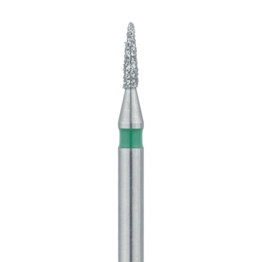 Flame Diamond Bur, 1mm Ø, Coarse, FG - 861G-010-FG - Avtec Dental