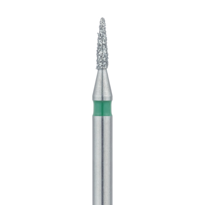 Flame Diamond Bur, 1mm Ø, Coarse, FG - 861G-010-FG - Avtec Dental