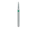 Flame Diamond Bur, 1.2mm Ø, Coarse, FG - 861G-012-FG - Avtec Dental