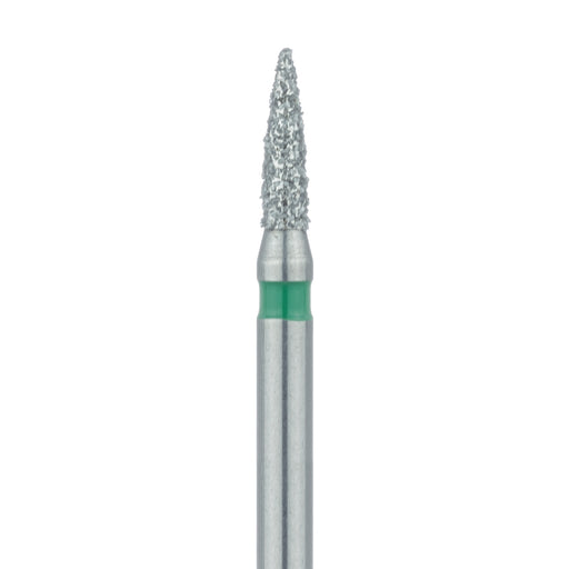 Flame Diamond Bur, 1.4mm Ø, Coarse, FG - 861G-014-FG - Avtec Dental