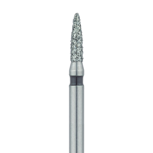 Flame Diamond Bur, 1.4mm Ø, Super Coarse, FG - 861H-014-FG - Avtec Dental