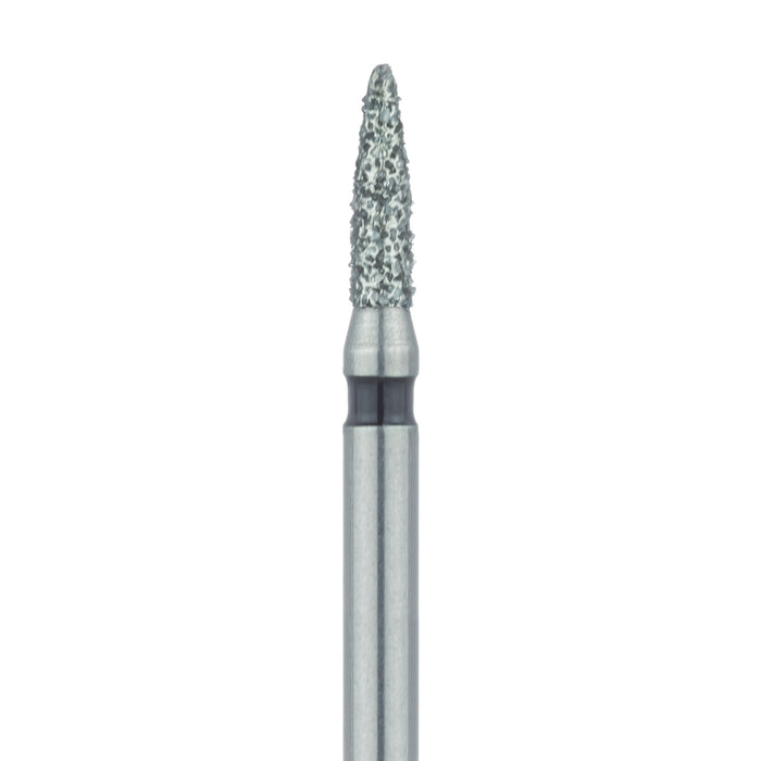 Flame Diamond Bur, 1.4mm Ø, Super Coarse, FG - 861H-014-FG - Avtec Dental