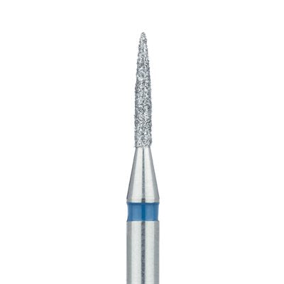 Flame Diamond Bur, 1.2mm Ø, Medium, HP - 862-012-HP - Avtec Dental