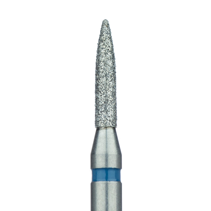 Flame Diamond Bur, 1.6mm Ø, Medium, RA - 862-016-RA - Avtec Dental