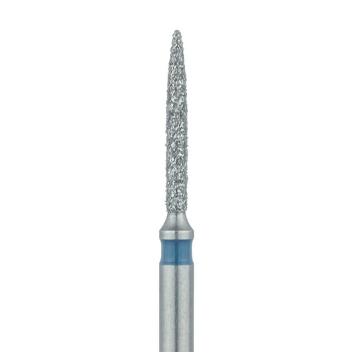 Flame Diamond Bur, 1mm Ø, Medium, HP - 862-010-HP - Avtec Dental
