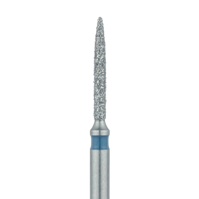Flame Diamond Bur, 1mm Ø, Medium, HP - 862-010-HP - Avtec Dental