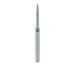 Single-Use Diamond Bur, Sterile, 25 Pack, 1mm Ø, Flame, 8mm Working Length, Medium, FG - 1510.8M - Avtec Dental