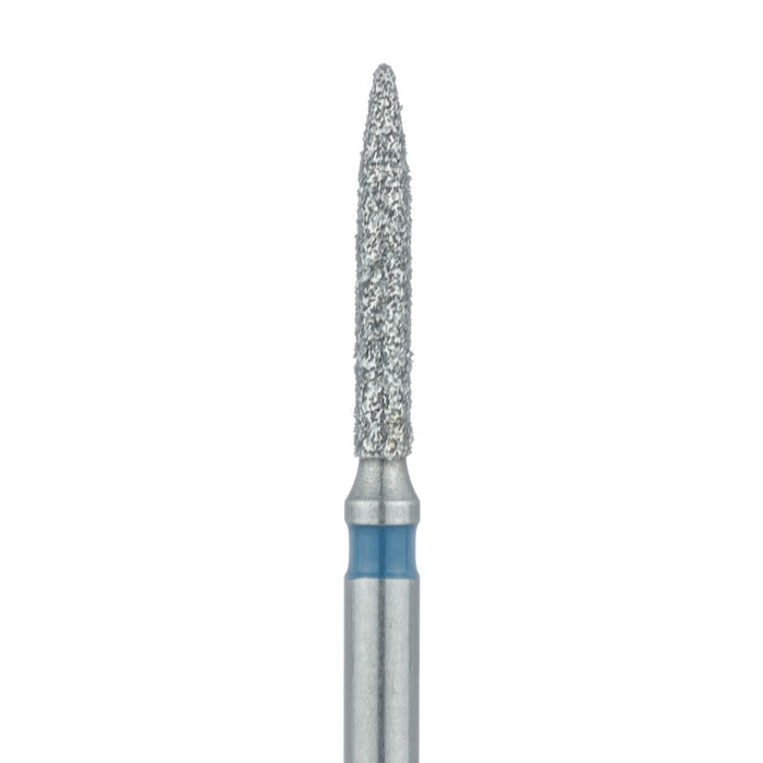 Flame Diamond Bur, 1.2mm Ø, Medium, FG - 862-012-FG - Avtec Dental