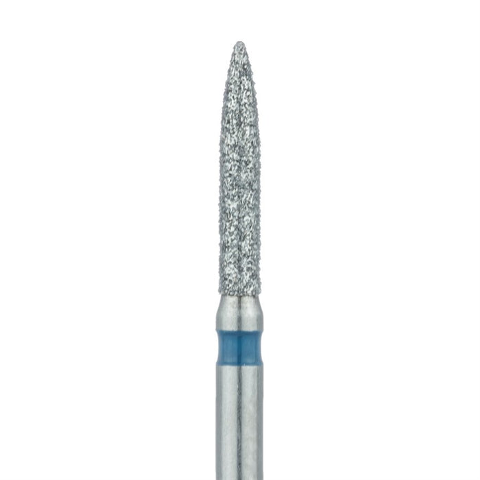 Flame Diamond Bur, 1.4mm Ø, Medium, HP - 862-014-HP - Avtec Dental