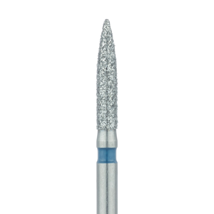 Flame Diamond Bur, 1.6mm Ø, Medium, FG - 862-016-FG - Avtec Dental
