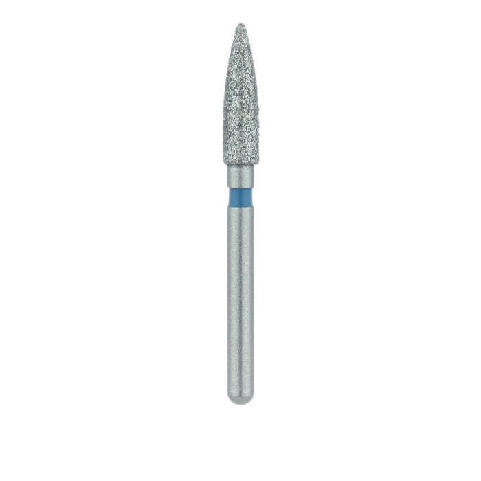 Flame Diamond Bur, 2.1mm Ø, Medium, FG - 862-021-FG - Avtec Dental