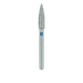 Flame Diamond Bur, 2.1mm Ø, Medium, FG - 862-021-FG - Avtec Dental