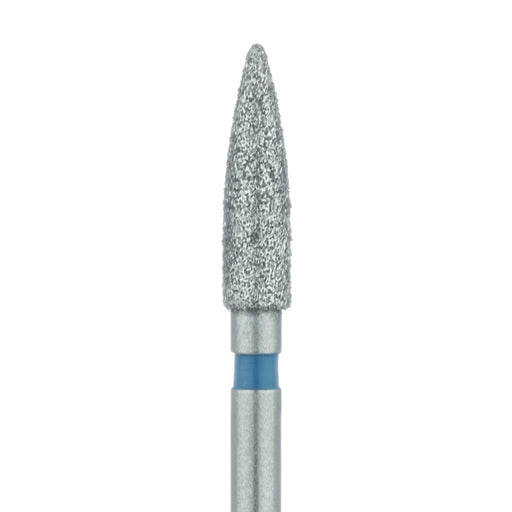 Flame Diamond Bur, 2.1mm Ø, Medium, FG - 862-021-FG - Avtec Dental